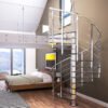 Stainless Steel Spiral Staircase & Ladder