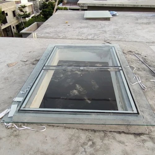 Skylight Glass & Stainless Steel Frame
