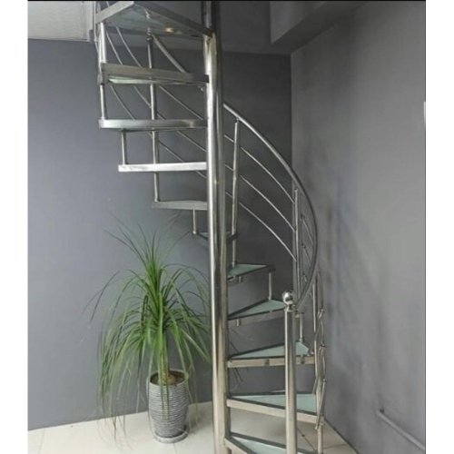 Stainless Steel Spiral Staircase & Ladder